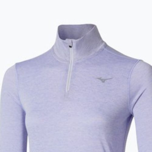 Дамски потник за бягане Mizuno Core Impulse Half Zip Tee icelandic blue
