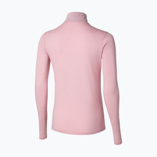 Дамски потник за бягане Mizuno Core Impulse Half Zip Tee избеляло лилаво