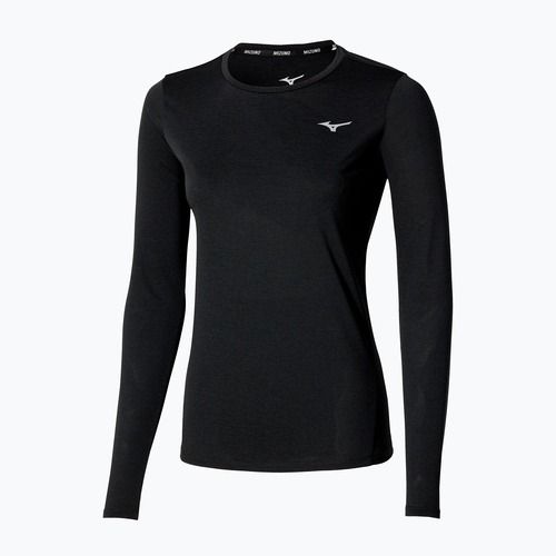 Дамска тениска за бягане с дълъг ръкав Mizuno Core Impulse Tee black