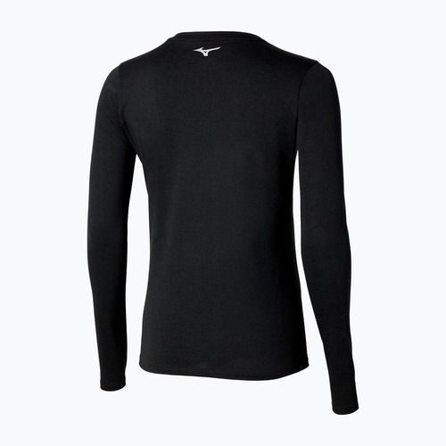 Дамска тениска за бягане с дълъг ръкав Mizuno Core Impulse Tee black