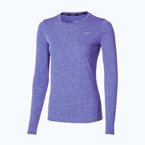 Дамска тениска за бягане с дълъг ръкав Mizuno Core Impulse Tee iris bloom