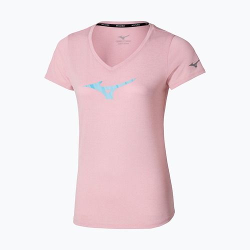 Дамска тениска за бягане Mizuno Core Runbird Tee bleached mauve