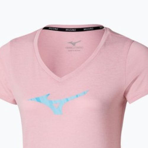 Дамска тениска за бягане Mizuno Core Runbird Tee bleached mauve
