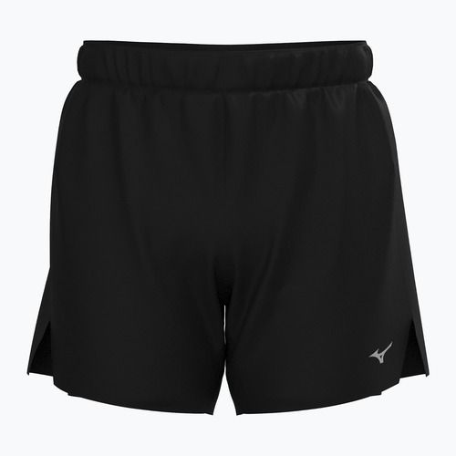 Мъжки къси панталони за бягане Mizuno Core 5.5" 2IN1, черни