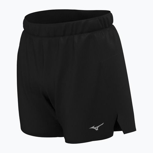 Мъжки къси панталони за бягане Mizuno Core 5.5" 2IN1, черни