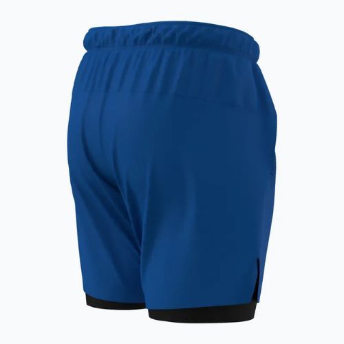 Мъжки къси панталони за бягане Mizuno Core 7.5 2IN1 princess blue