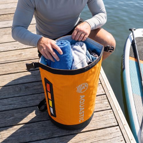 Водоустойчив чувал AQUASTIC Dry Bag 20 l Nylon/TPU orange
