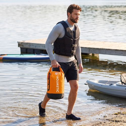 Водоустойчив чувал AQUASTIC Dry Bag 13 l Nylon/TPU orange