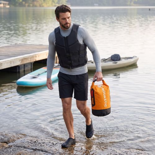 Водоустойчив чувал AQUASTIC Dry Bag 8 l Nylon/TPU orange