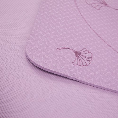 Подложка за йога XTREXO EcoGrip 6 mm purple