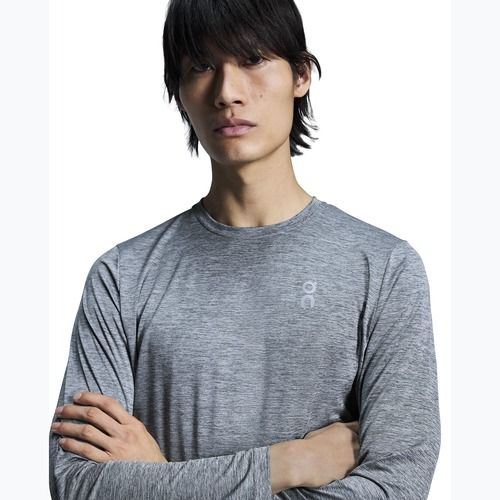 Мъжки On Core Long-T heather gray running longsleeve