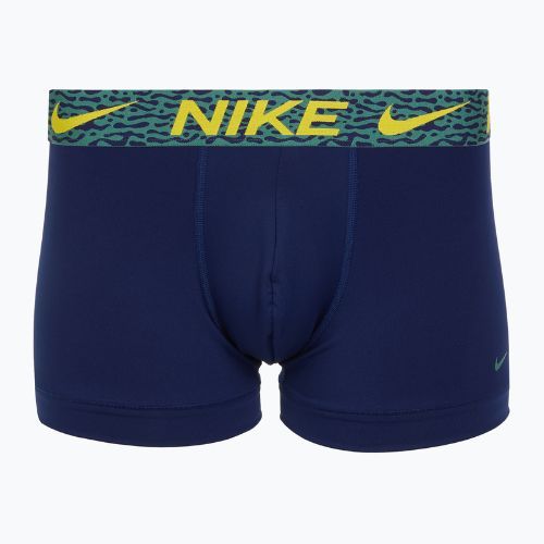 Мъжки боксерки Nike Dri-Fit Essential Micro Trunk 3 чифта blu void/lgh crim/brht citron/evergrn aura/abst wb