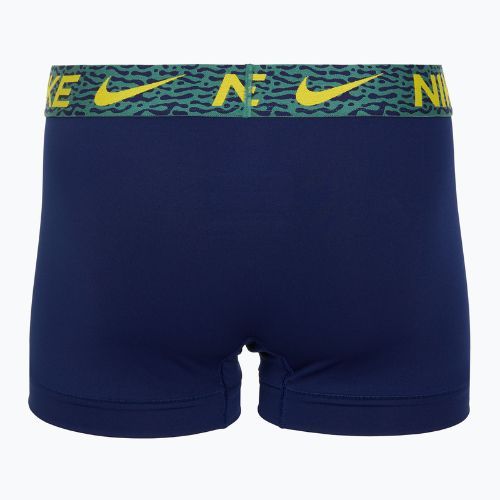 Мъжки боксерки Nike Dri-Fit Essential Micro Trunk 3 чифта blu void/lgh crim/brht citron/evergrn aura/abst wb