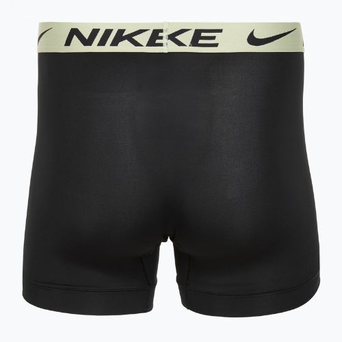 Мъжки боксерки Nike Dri-Fit Essential Micro Boxer Brief 3 чифта blk washed coral/olive aura/abrtract blue edge wb