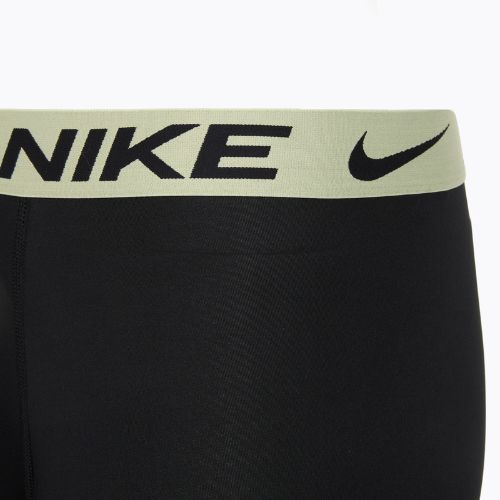 Мъжки боксерки Nike Dri-Fit Essential Micro Boxer Brief 3 чифта blk washed coral/olive aura/abrtract blue edge wb