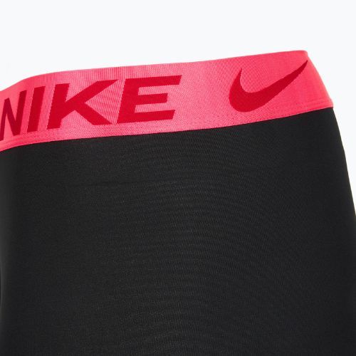 Мъжки боксерки Nike Dri-Fit Essential Micro Boxer Brief 3 чифта black hyper pink/uni red/black high shine wb