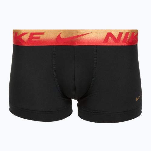 Мъжки боксерки Nike Dri-Fit Essential Micro Trunk 3 чифта blk/uni red/blk/uni red metallic gradient wb