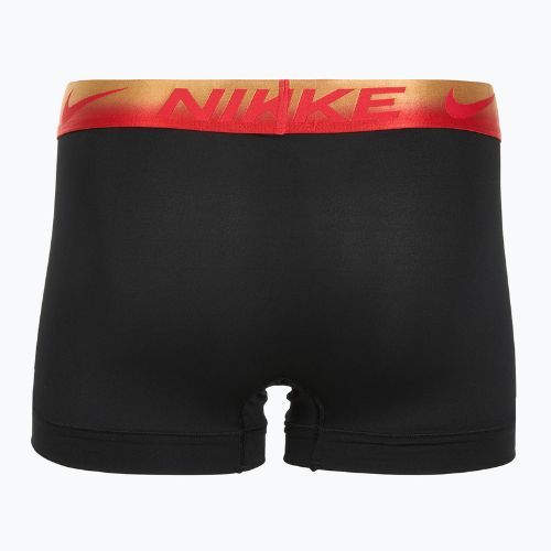 Мъжки боксерки Nike Dri-Fit Essential Micro Trunk 3 чифта blk/uni red/blk/uni red metallic gradient wb