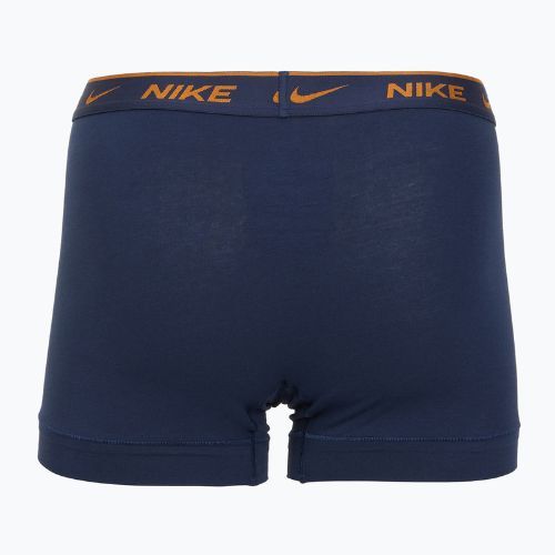 Мъжки боксерки Nike Everyday Cotton Stretch Trunk 3 чифта light crimson/midnight navy/black