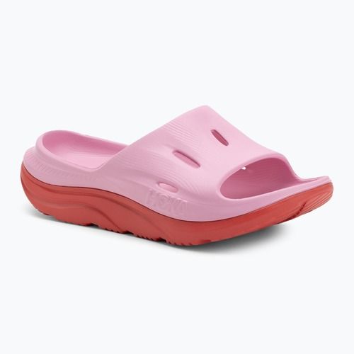 Детски чехли HOKA Ora Recovery Slide 3 peony/cerise