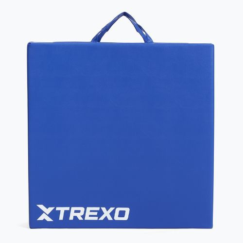 Сгъваем матрак за гимнастика TREXO 180 x 60 x 5 cm, син
