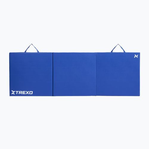Сгъваем матрак за гимнастика TREXO 180 x 60 x 5 cm, син