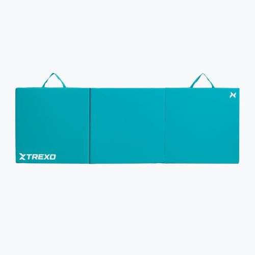 Гимнастически матрак TREXO сгъваем 180 x 60 x 5 cm green