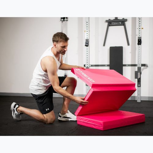 Гимнастически матрак XTREXO сгъваем 195 x 80 x 5 cm rose