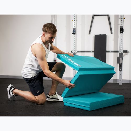 Гимнастически матрак XTREXO сгъваем 195 x 80 x 5 cm green