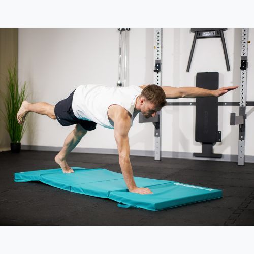 Гимнастически матрак XTREXO сгъваем 195 x 80 x 5 cm green