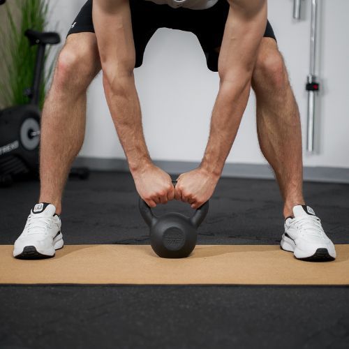 Кетълбел чугунен XTREXO 12 kg black