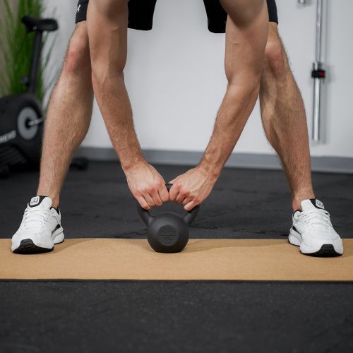 Кетълбел чугунен XTREXO 8 kg black