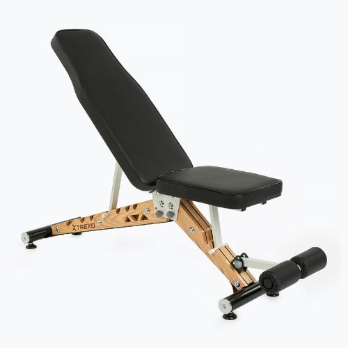 Тренировъчна пейка XTREXO Adjustable Leszy wooden
