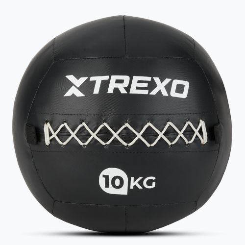 Медицинска топка XTREXO Wall Ball 12 kg black