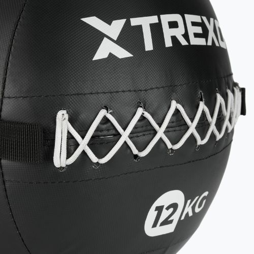 Медицинска топка XTREXO Wall Ball 12 kg black