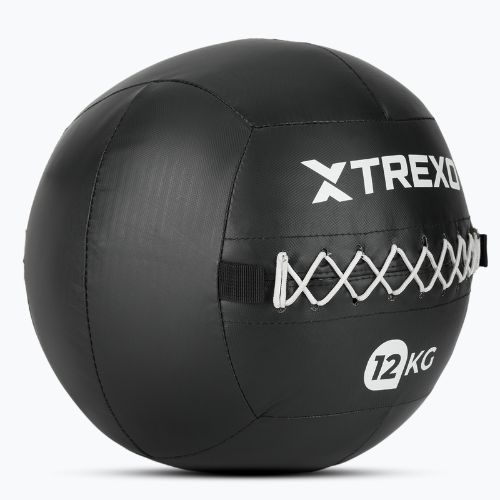 Медицинска топка XTREXO Wall Ball 12 kg black