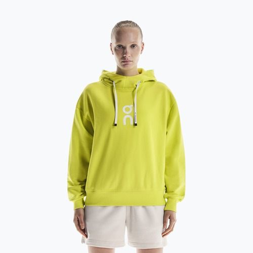 Дамски суитшърт On Club Hoodie lime