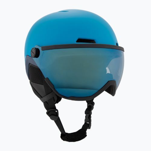 Детска скиорска каска ATTABO Avens 2.0 Jr Visor blue