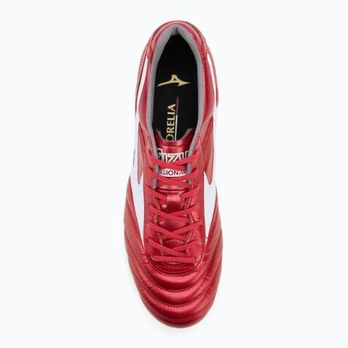 Мъжки футболни обувки Mizuno Morelia II Japan Md red/white/black