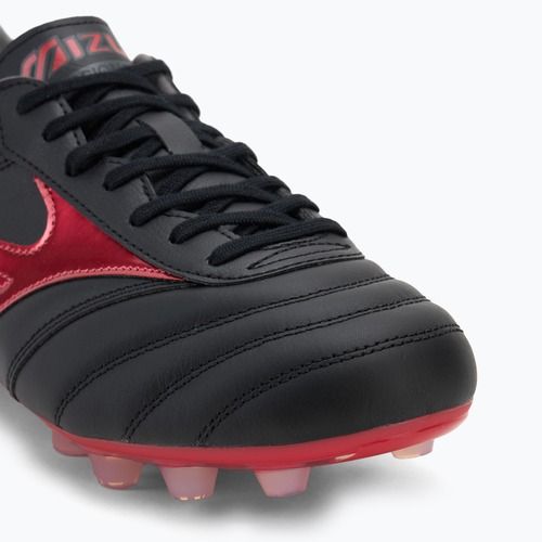 Мъжки футболни обувки Mizuno Morelia II Pro FG black/morelia 40th red/black sand