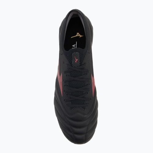 Мъжки футболни обувки Mizuno Morelia Neo IV Β Elite MD black/morelia 40th red/black