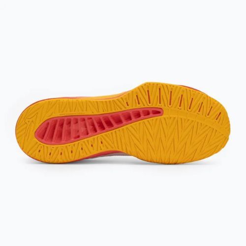 Обувки за волейбол Mizuno Thunder Blade Z white/fiery coral 2/citrus