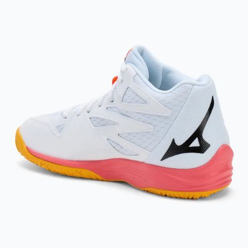 Обувки за волейбол Mizuno Thunder Blade Z Mid white/fiery coral 2/citrus