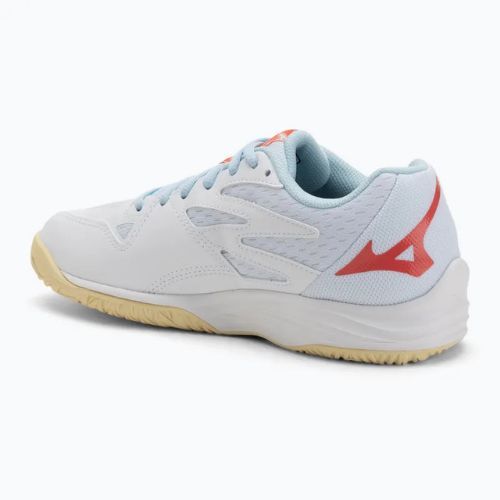 Дамски обувки за волейбол Mizuno Thunder Blade Z white/calypso coral/pale banan