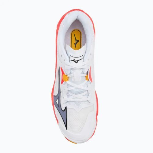 Обувки за волейбол Mizuno Wave Lightning Z8 white/fiery coral 2/citrus