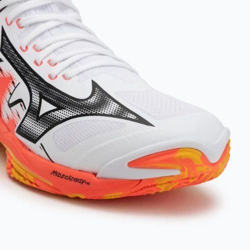 Обувки за волейбол Mizuno Wave Lightning Neo 3 white/fiery coral 2/citrus