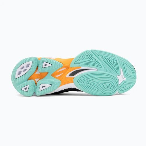 Обувки за волейбол Mizuno Wave Voltage 2 black/tangelo/ice green