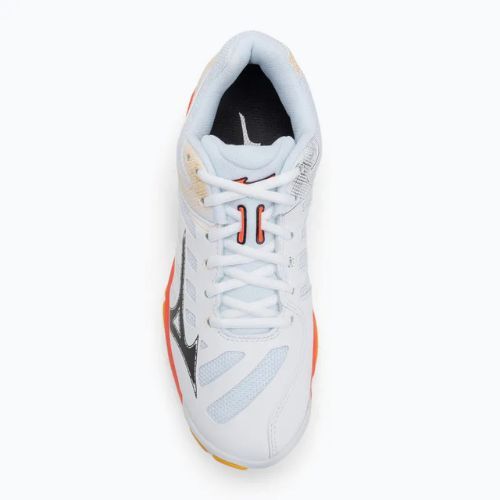 Обувки за волейбол Mizuno Wave Voltage 2 white/fiery coral 2/citrus