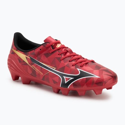 Футболни обувки Mizuno α II Select Md morelia 40th red/black/gold