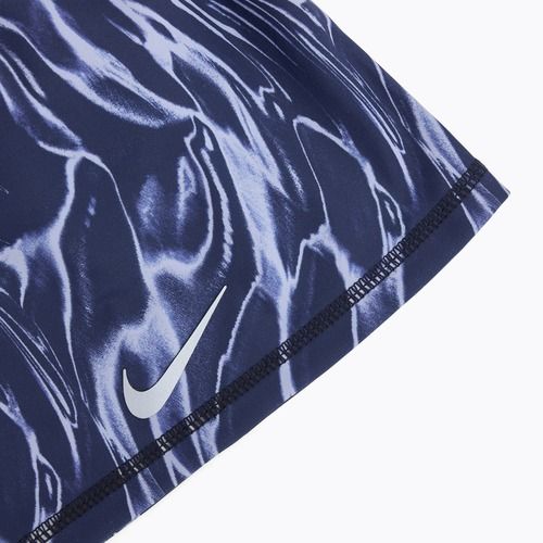Шапка Nike Dri-Fit Peak Uncuffed Beanie Printed blue void/silver